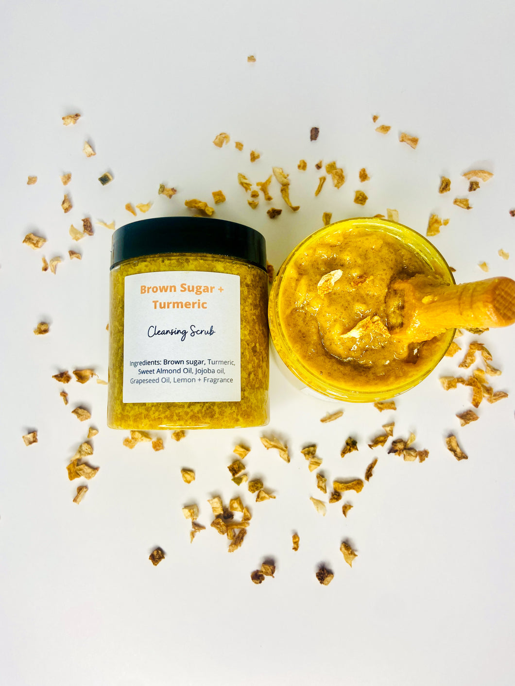 Brown Sugar + Turmeric Scrub