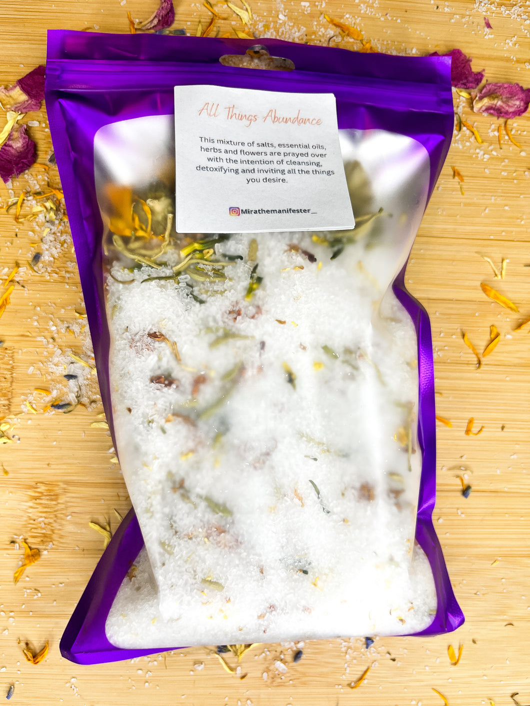 Abundance Spiritual Bath Salt